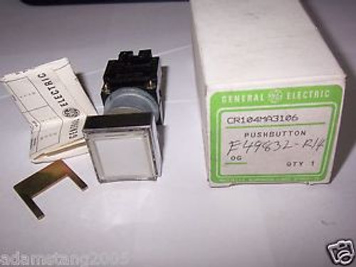 NEW GE GENERAL ELECTRIC CR104MA3106 PUSHBUTTON