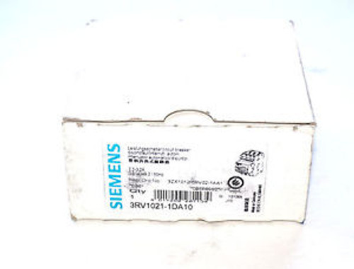 NEW SIEMENS 3RV1021-1DA10 STARTER 3RV10211DA10