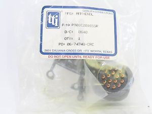 New TTI PT01E-20-16S(SR) PT01E2016SSR Amphenol Industrial Connector Class E