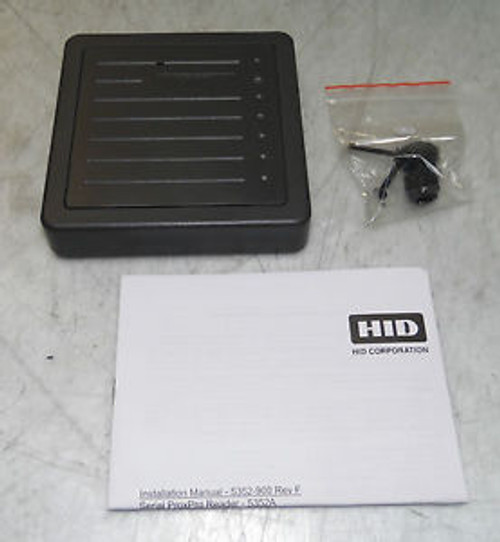 NEW OLD STOCK HID Prox ProxPro Wall Switch Reader 5352AGN00 5352-510-05