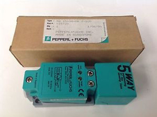 PEPPERL + FUCHS  5WAY INDUCTIVE PROXIMITY SENSOR New  NJ15+U4+DW2-100