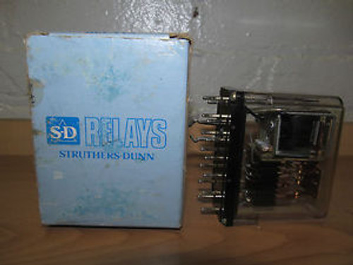 New Struthers-Dunn Relay 219DXBP  24VDC 120VAC  10AMP