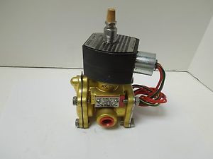 ASCO SOLENOID AND VALVE HV2647003 3/8 NPT  3 WAY BRASS ENCLOSURE 4X     &ltASC107