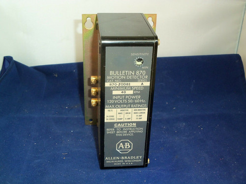 Allen Bradley  870-Zod81 Motion Detector