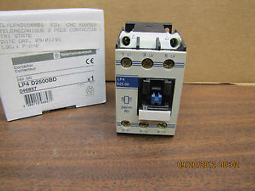 NEW TELEMECANIQUE LP4 D2500BD CONTACTOR 24VDC  LP4D2500BD