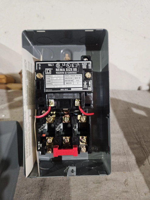 Square D Nema Starter Type  8536 Sag12