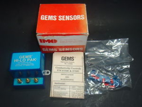 NEW GEMS IMO INDUSTRIES HI LO PAK P/N 112297 120 VAC 60HZ 1A ST87591 New