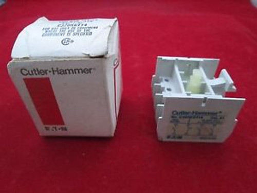 Cutler Hammer G320KGT14 Auxiliary Contact new