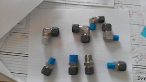 Parker Tubing fittings Assorted Items  Lot price Qty (8)