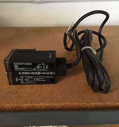 ALLEN BRADLEY 42GRP9003 PHOTOELECTRC SWITCH MISSING HARDWARE