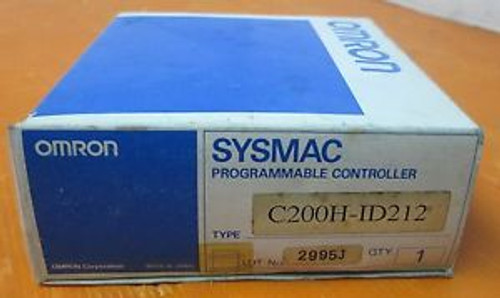 OMRON SYSMAC PROGRAMMABLE CONTROLLER C200H-ID212
