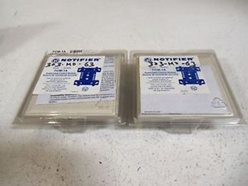 LOT OF 2 NOTIFIER SUPERVISED CONTROL MODULE FCM-1A ORIGINAL PACKAGE