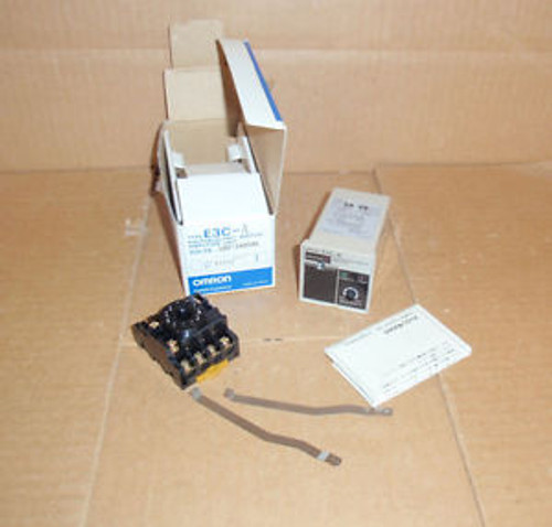 E3C-A Omron New In Box Photoelectric Sensor Amplifier E3CA
