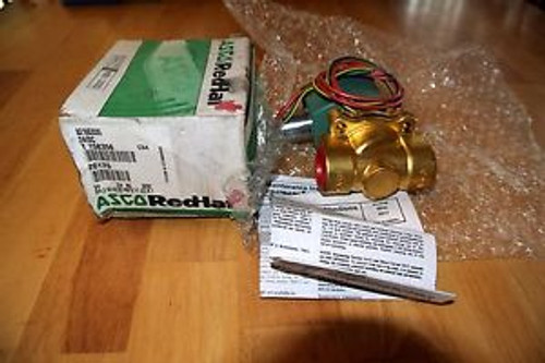 ASCO RedHat SOLENOID VALVE 8210G035 3/4 2-WAY 24V 110/120V New NEW