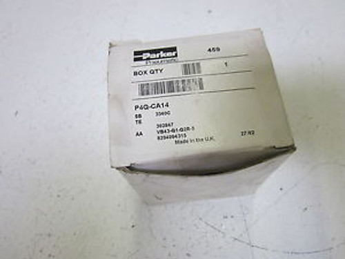 PARKER P4Q-CA14 VALVE 3/8 NEW IN A BOX