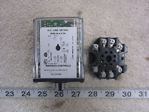 Warrick Controls Gems 16HMH1B0 Direct 3M 120V Control Relay New