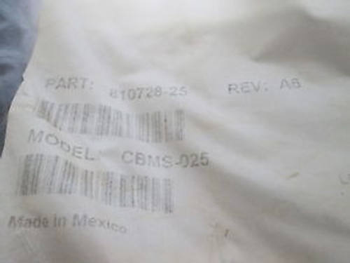 CONTROL 810728-25 / CBMS-025 MOTOR BRAKE CABLE NEW IN A BAG