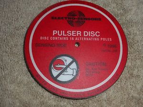 NEW ELECTRO-SENSORS 255 MAGNET PULSER DISCS DIAMTER: 4 16 ALTERNATING PO