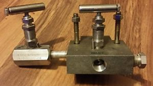 Anderson Greenwood 6000 PSI Hand Valve With Manifold  NEW W/O BOX