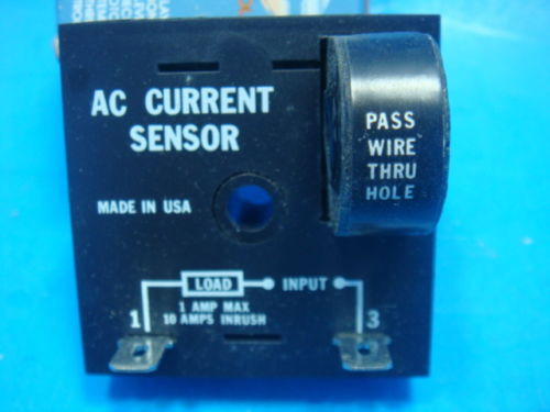 NEW SSAC AC CURRENT SENSOR CS120A2, 120VAC, 1 AMP, CODE 4991X