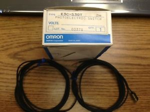 Omron E3C-S30T Photoelectric Through-Beam Sensor Emitter &  Receiver