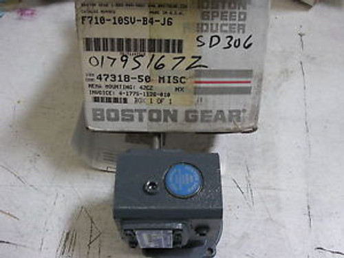 BOSTON GEAR F710-10SV-B4-J6 NEW