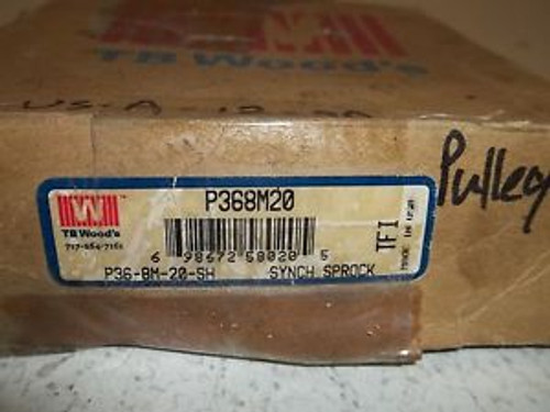 TB WOODS P368M20 PULLEY NEW IN A BOX