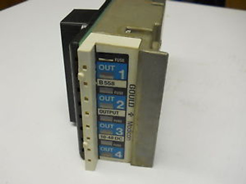 GOULD MODICON B558 INPUT CARD MODULE  4-POINT 10-48VDC NEW CONDITION NO BOX