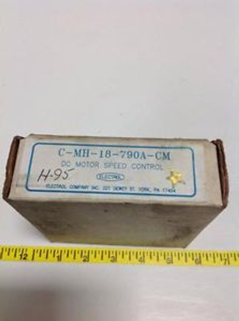 ELECTROL DC MOTOR SPEED CONTROL C-MH-18-790A-CM