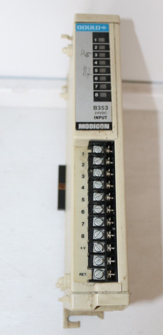 GOULD B353 MODICON INPUT MODULE 24 VDC 8 POINT New