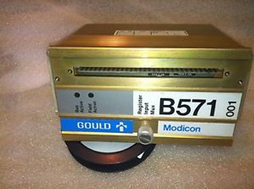 MODICON GOULD AS-B571-001 B571 16POINT REG MUX INPUT MODULE USED