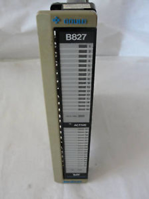 GOULD MODICON AS-B827-032 INPUT MODULE 32 POINT 24VDC