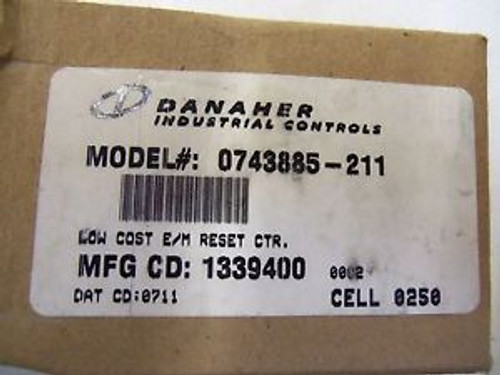 DANAHER 0743885-211 NEW IN BOX