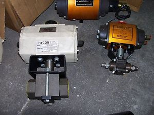 NEW HYDAC HYCON EDA 100 PNEUMATIC ACTUATOR AND VALVE NNB