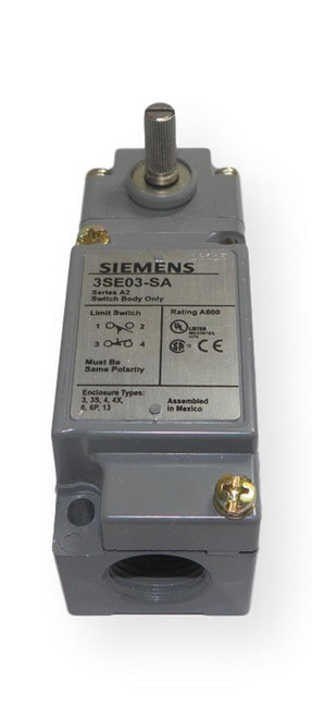 Siemens 3Se03-Ar1 Limit Switch Side Rotary