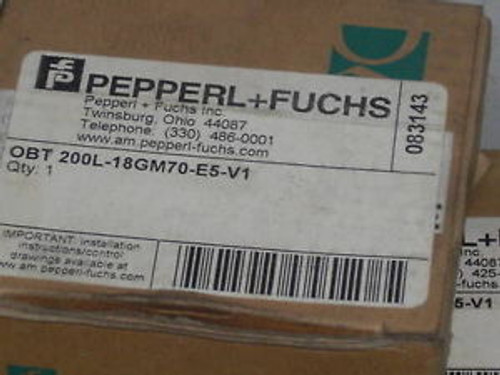 PEPPERL + FUCHS OBT-200L-18GM70-E5-V1 NEW