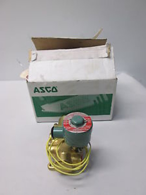 NEW ASCO HT8344A075MO RED-HAT 120V-AC 1/2IN NPT SOLENOID VALVE D393770