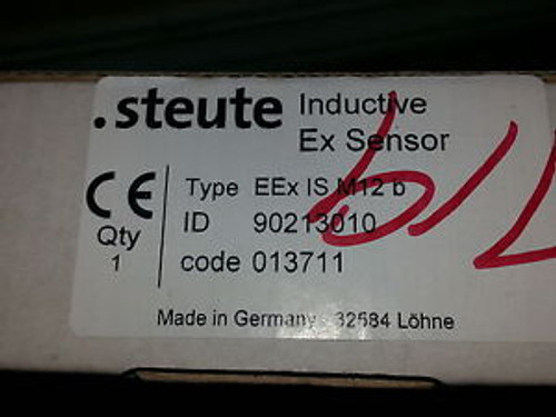 NEW STEUTE Inductive EX Sensor EEx IS M12 B ID 90213010