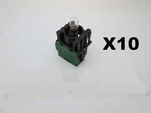 10 X Allen Bradley 800E-X10 800E-D0 Contact Cathridge Switch Lamp