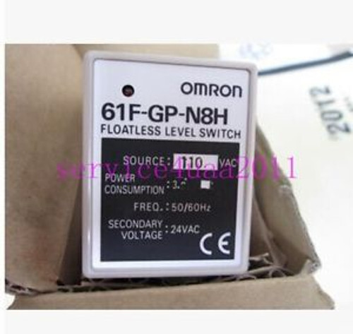 OMRON 61F-GP-N8H 110VAC liquid level relay 2 month warranty