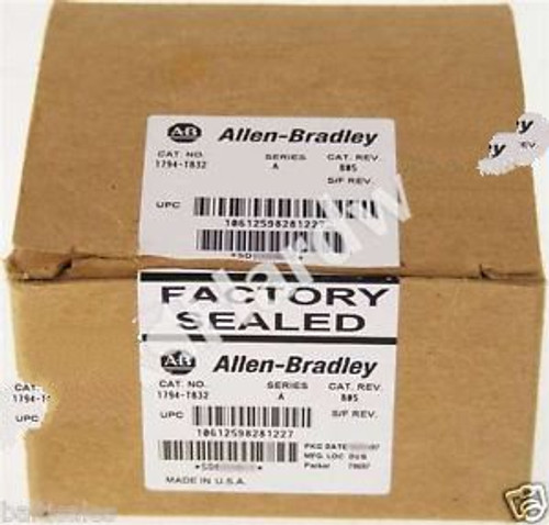 New Allen Bradley 1794-TB32 /A Flex I/O 32-Ch Terminal Base 3 Wire Cage Clamp