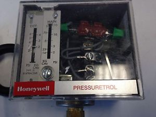 NEW Honeywell BURNER CONTROL Pressuretrol Controller 15 PSI  L604A 1169 DK