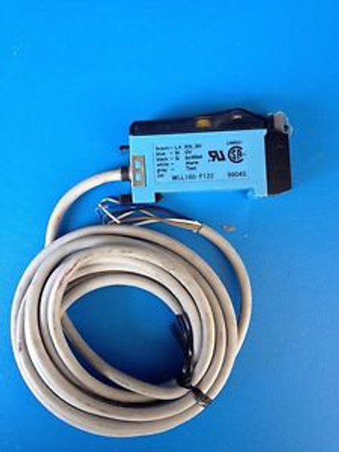 SICK WLL160-F122 FIBER OPTIC AMPLIFIER PHOTOELECTRIC SENSOR SWITCH