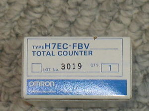 NEW Omron H7EC-FBV Total Counter