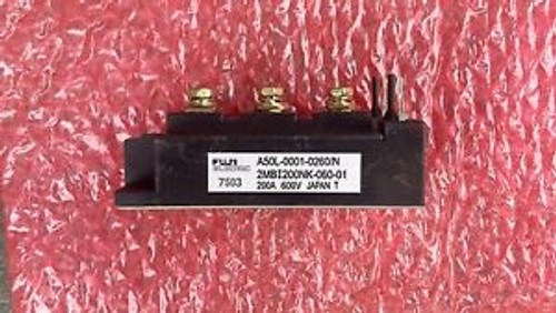 1 pcs  2MBI200NK-060-01 FUJI IGBT MODULE A50L-0001-0260/N (2MBI200NK060-01)