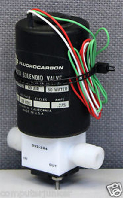 Fluorocarbon DV2-224N0D2 Delta Actuated 2-Way Solenoid Valve New