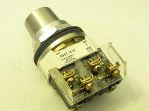 146431 Old-Stock Allen-Bradley 800T-H32A Selector Switch 2 Position (NO KEY)