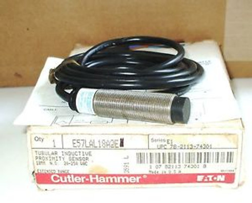 Eaton / Cutler Hammer E57LAL18A2E Tubular Inductive Poximity Sensor
