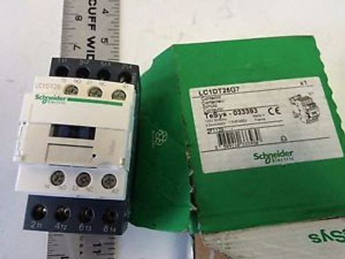 NEW Schneider LC1DT25 Contactor  120V COIL G7CF