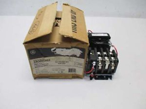 NEW GENERAL ELECTRIC GE CR306C003 10HP 240V-AC 27A SIZE 1 MOTOR STARTER D433120